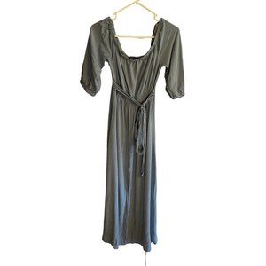 Forever 21 Contemporary Blue Maxi Dress Juniors M